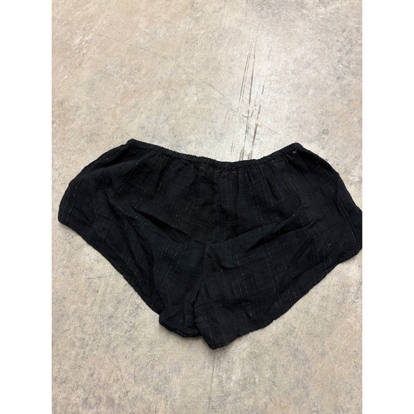 Xiren Black Shorts Womens Size S Elastic Waist Casual Lightweight - Picture 3 of 3